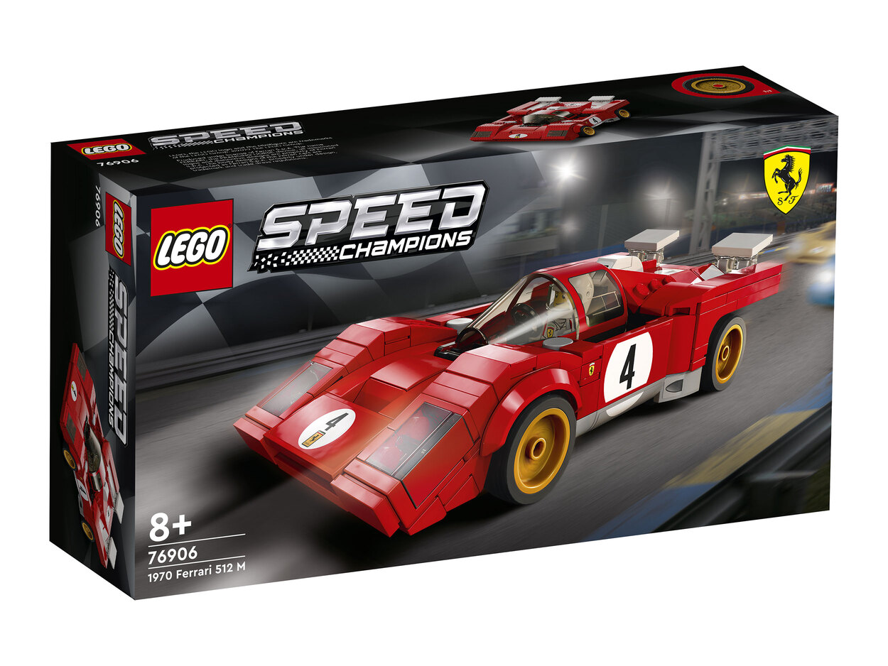 Конструктор Lego Speed Champions 1970 Ferrari 512 M 291 деталей 76906